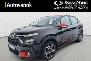 Citroen C3 \ Zadbany \ Czerwony + Czarny \ AndroidAuto \ Klima \
